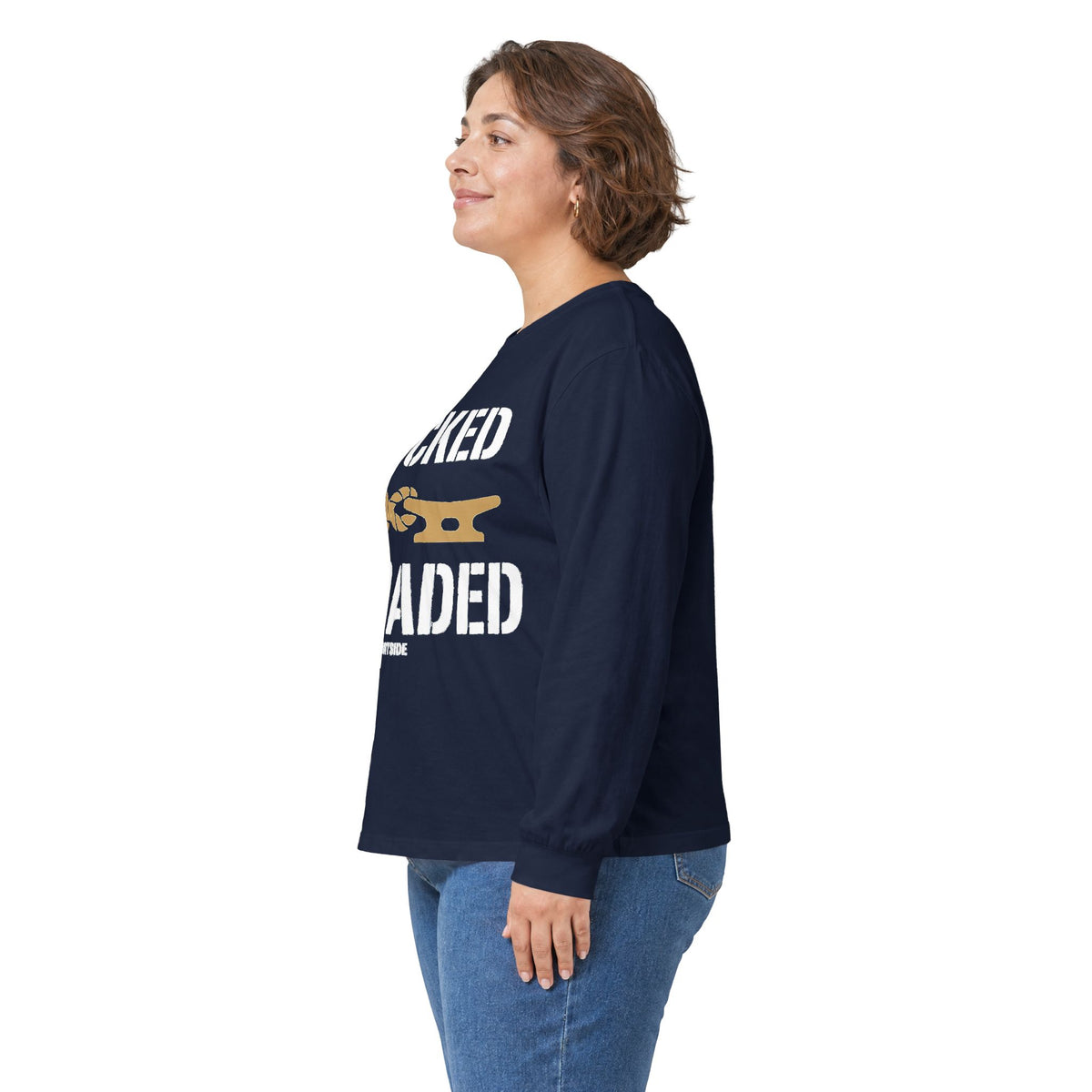 "Docked & Loaded" Heavy Cotton Long Sleeve