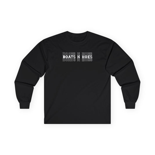 "Boats N Hoes" Heavy Cotton Long Sleeve