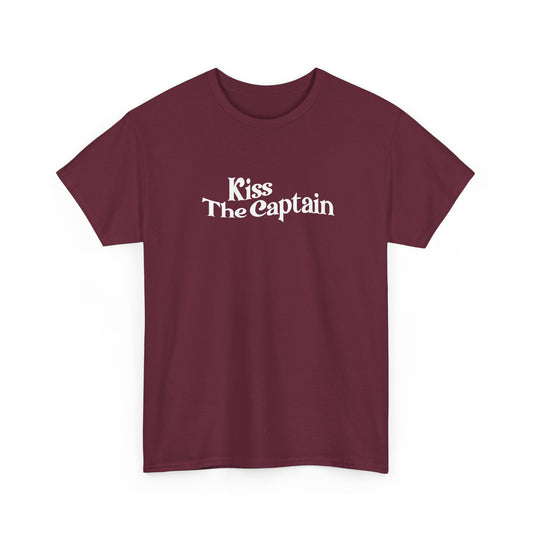 "Kiss The Captain" Heavy Cotton Tee