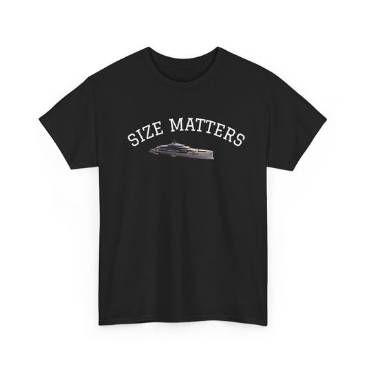 'Size Matters' Heavy Cotton Tee