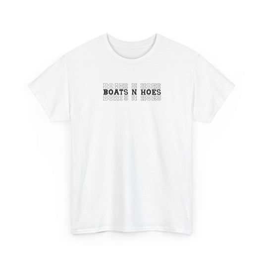 "Boats N Hoes" Heavy Cotton Tee