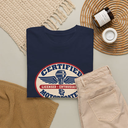 Certified Motorboater Heavy Cotton Tee