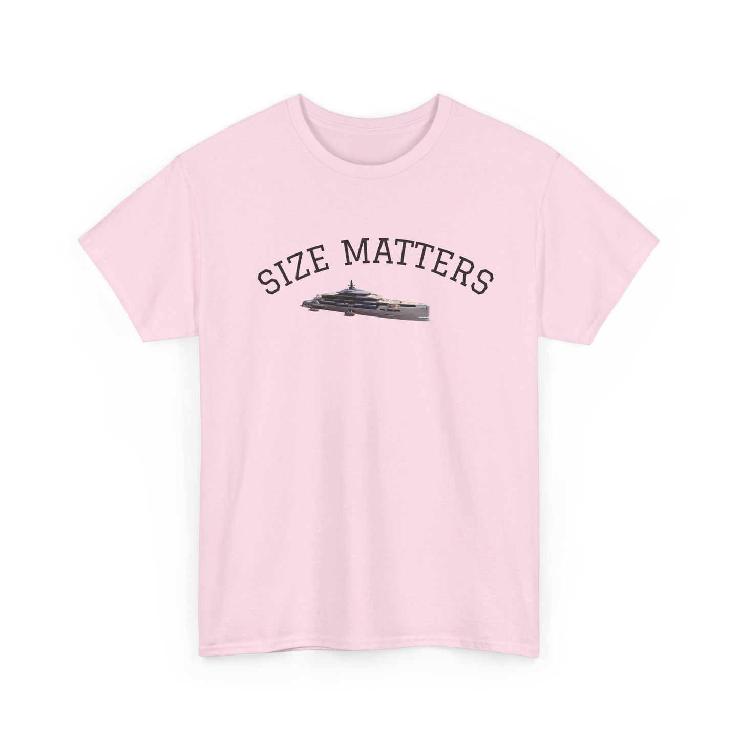 'Size Matters' Heavy Cotton Tee