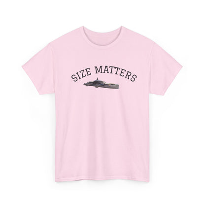 'Size Matters' Heavy Cotton Tee