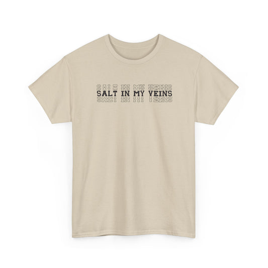 "Salt in My Veins" Heavy Cotton Tee