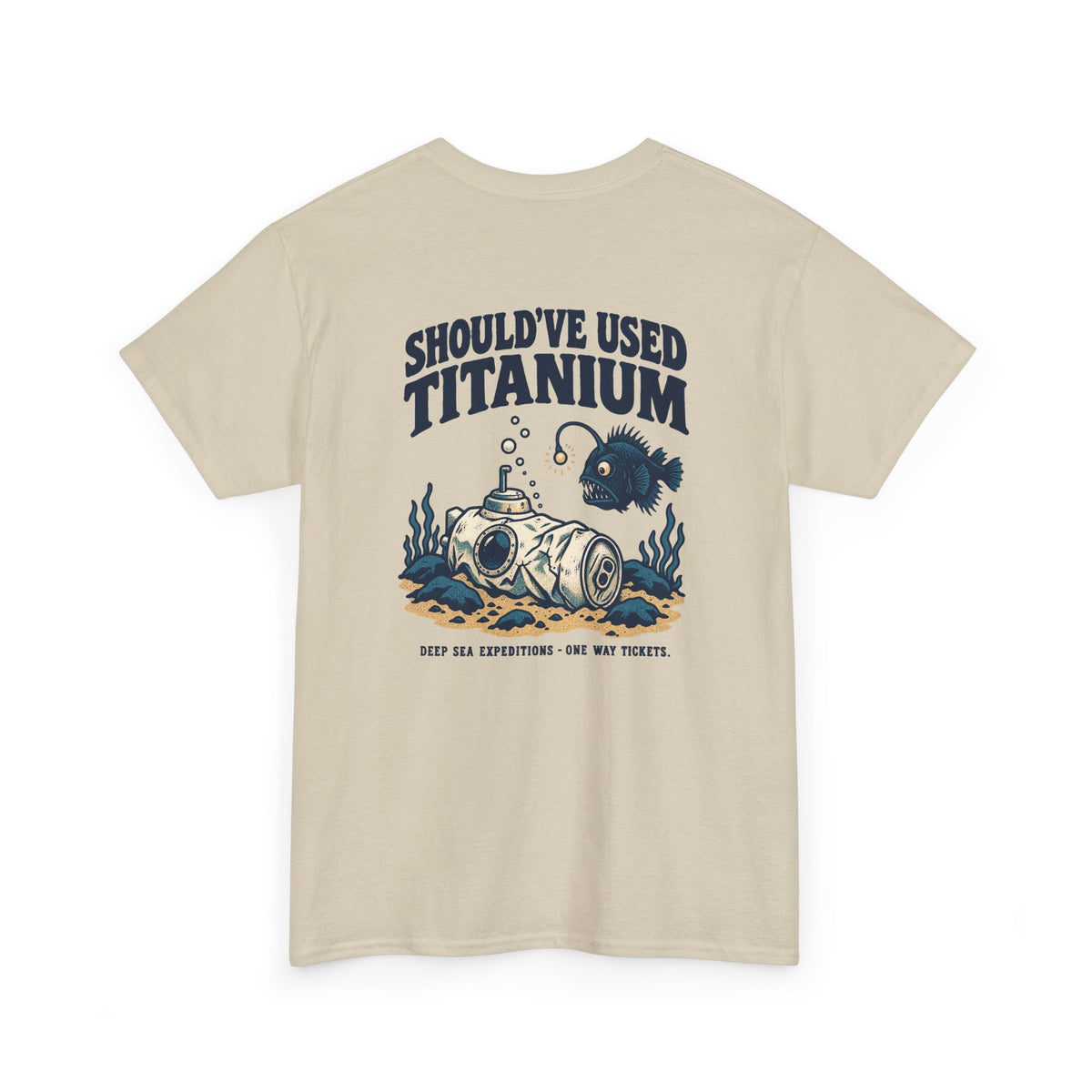 Should've Used Titanium Heavy Cotton Tee