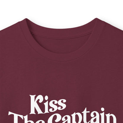 "Kiss The Captain" Heavy Cotton Long Sleeve