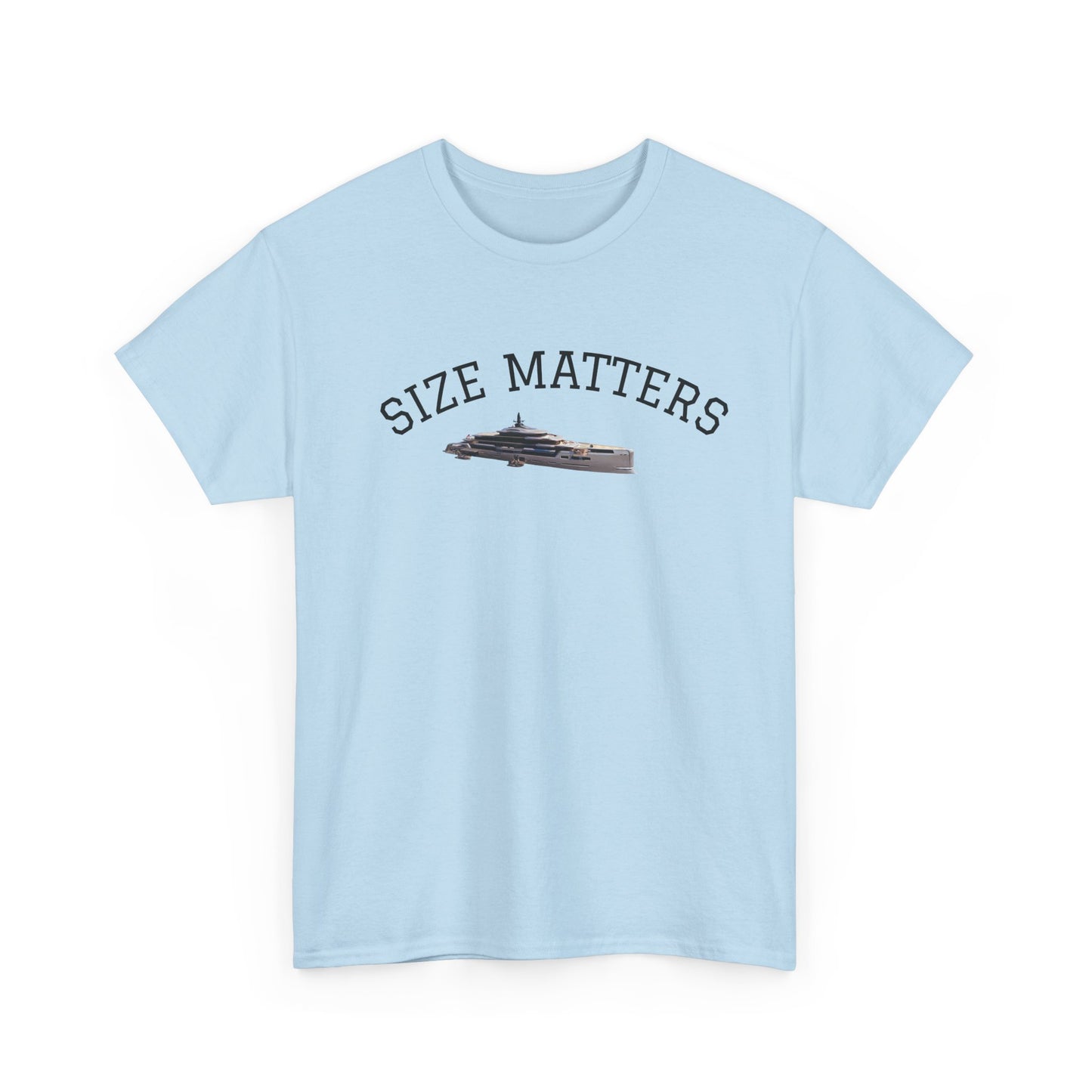 'Size Matters' Heavy Cotton Tee