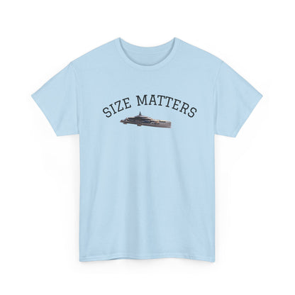 'Size Matters' Heavy Cotton Tee
