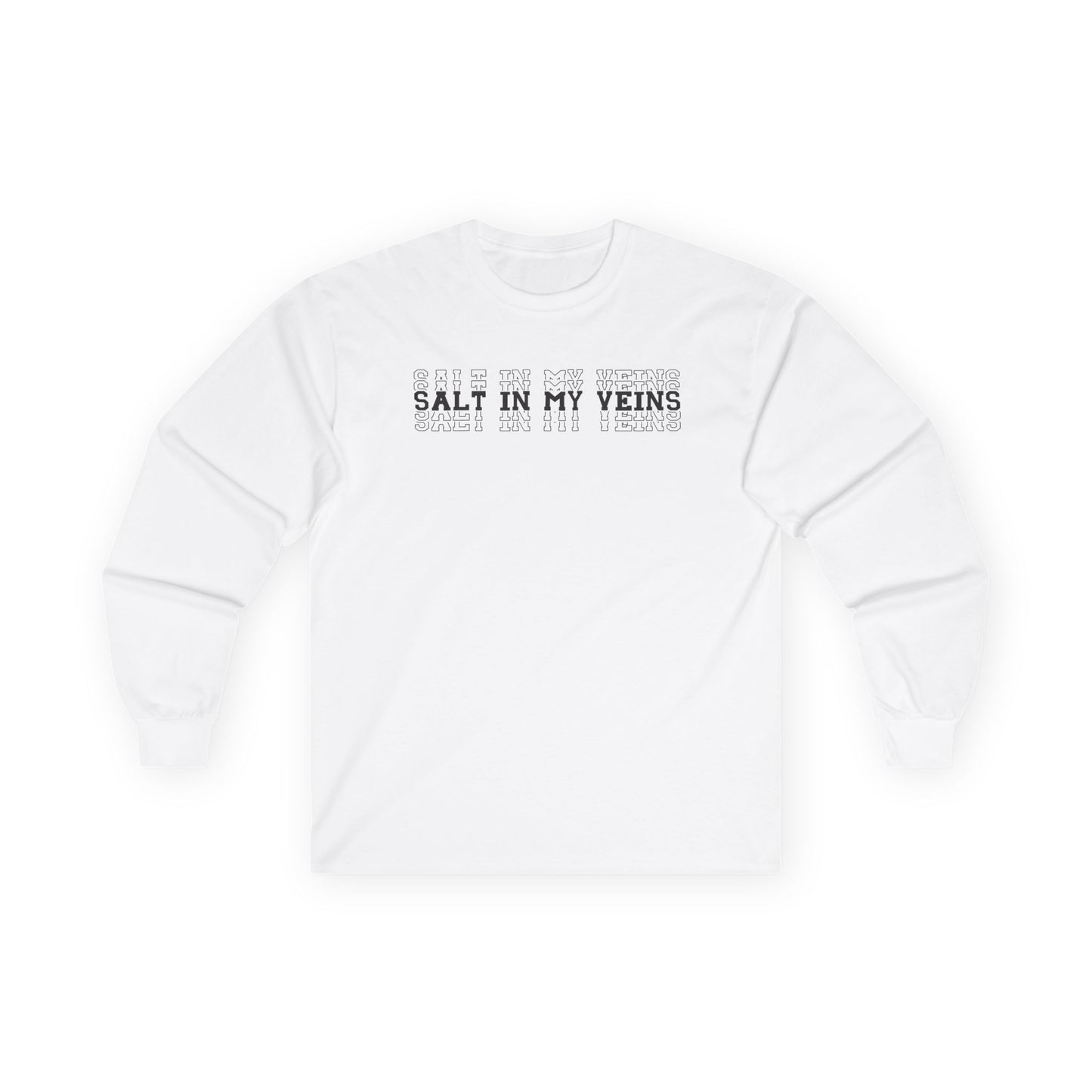 "Salt in My Veins" Heavy Cotton Long Sleeve