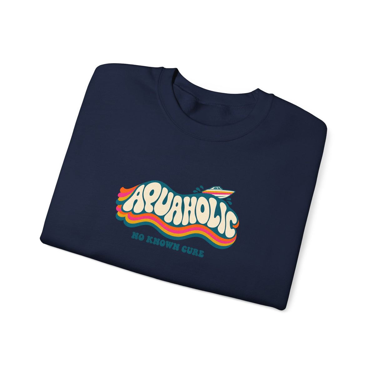 Aquaholic Heavy Blend Crewneck Sweatshirt