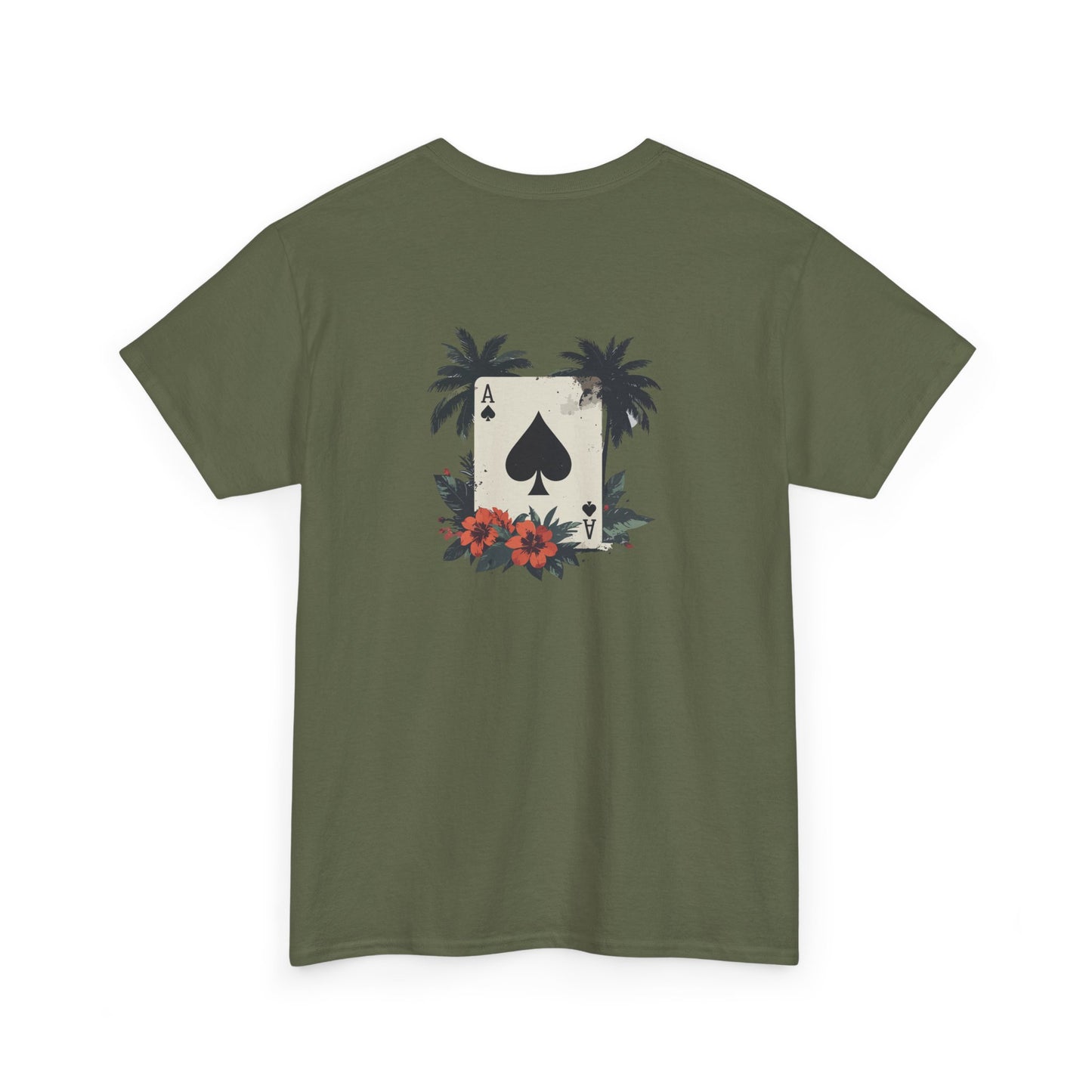 Ace of Spades Palm Tree Heavy Cotton Tee