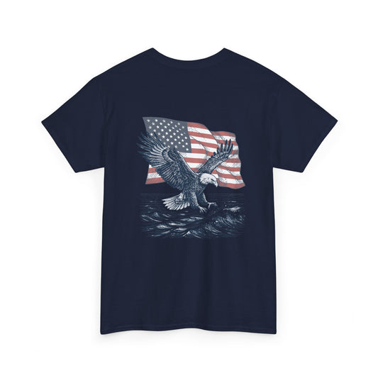 Patriotic Eagle Heavy Cotton Tee