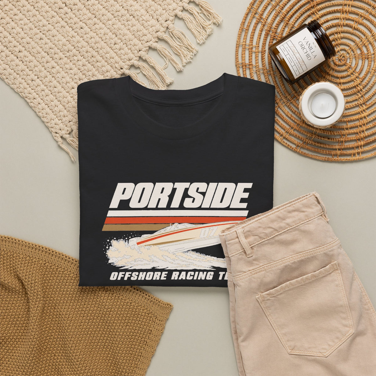 Portside Offshore Racing Team Heavy Cotton Tee