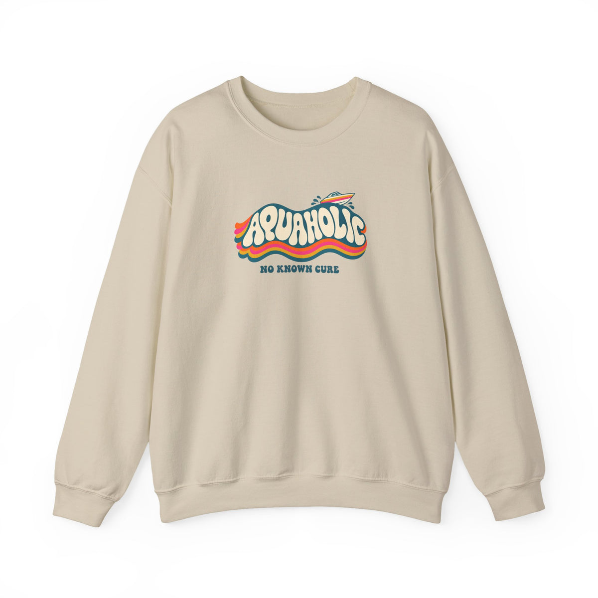 Aquaholic Heavy Blend Crewneck Sweatshirt