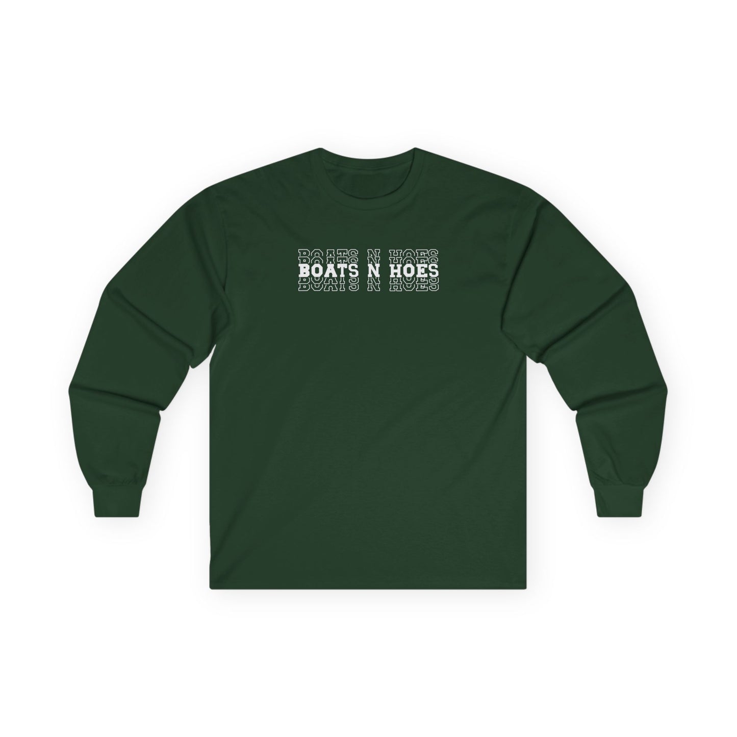 "Boats N Hoes" Heavy Cotton Long Sleeve