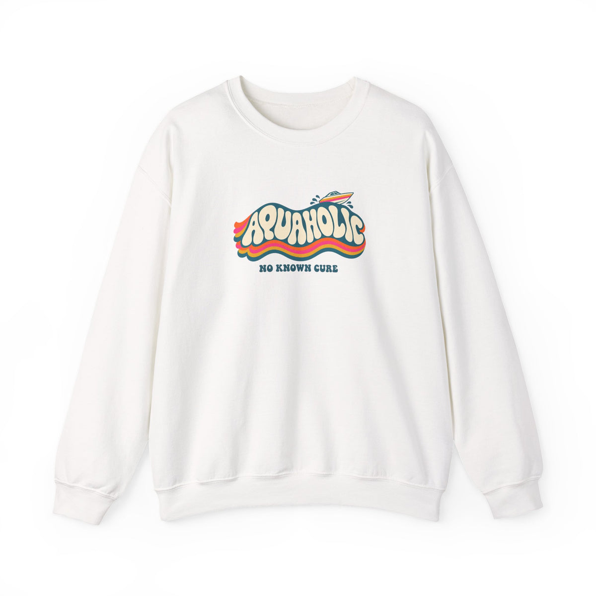 Aquaholic Heavy Blend Crewneck Sweatshirt