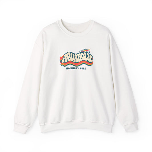 Aquaholic Heavy Blend Crewneck Sweatshirt