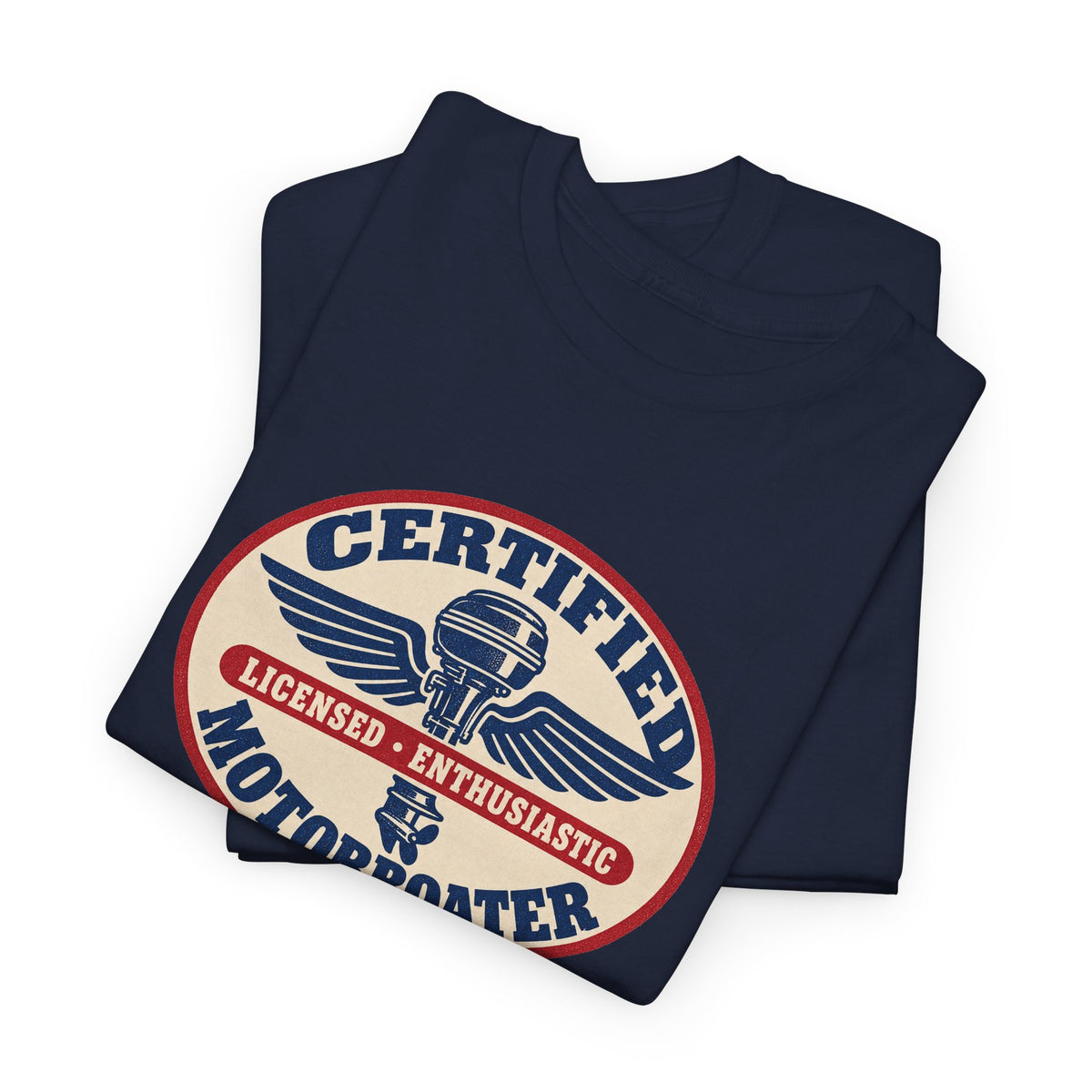 Certified Motorboater Heavy Cotton Tee