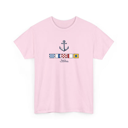 Nautical "Nauti Yacht Club" Tee