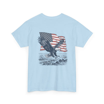 Patriotic Eagle Heavy Cotton Tee