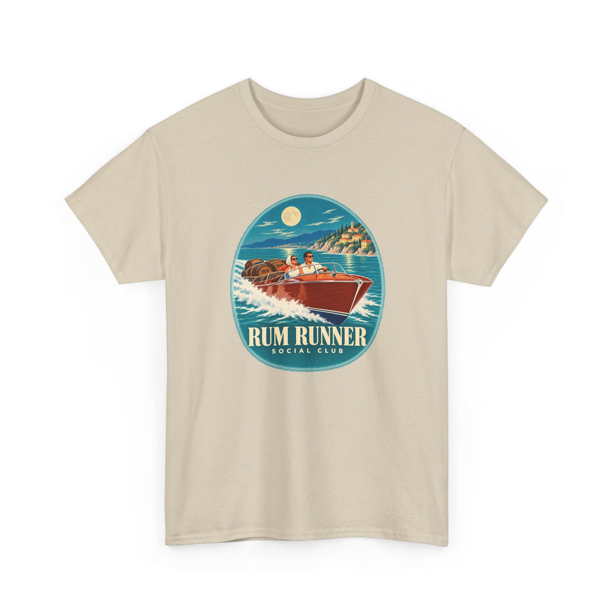 Rum Runner Social Club Heavy Cotton Tee