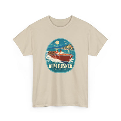 Rum Runner Social Club Heavy Cotton Tee