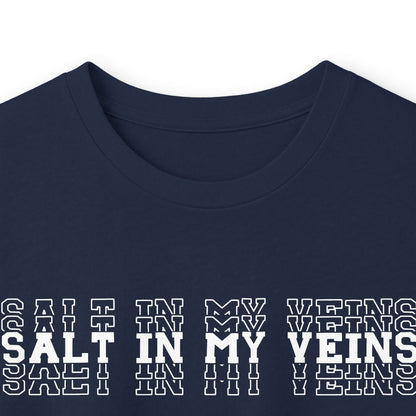"Salt in My Veins" Heavy Cotton Long Sleeve