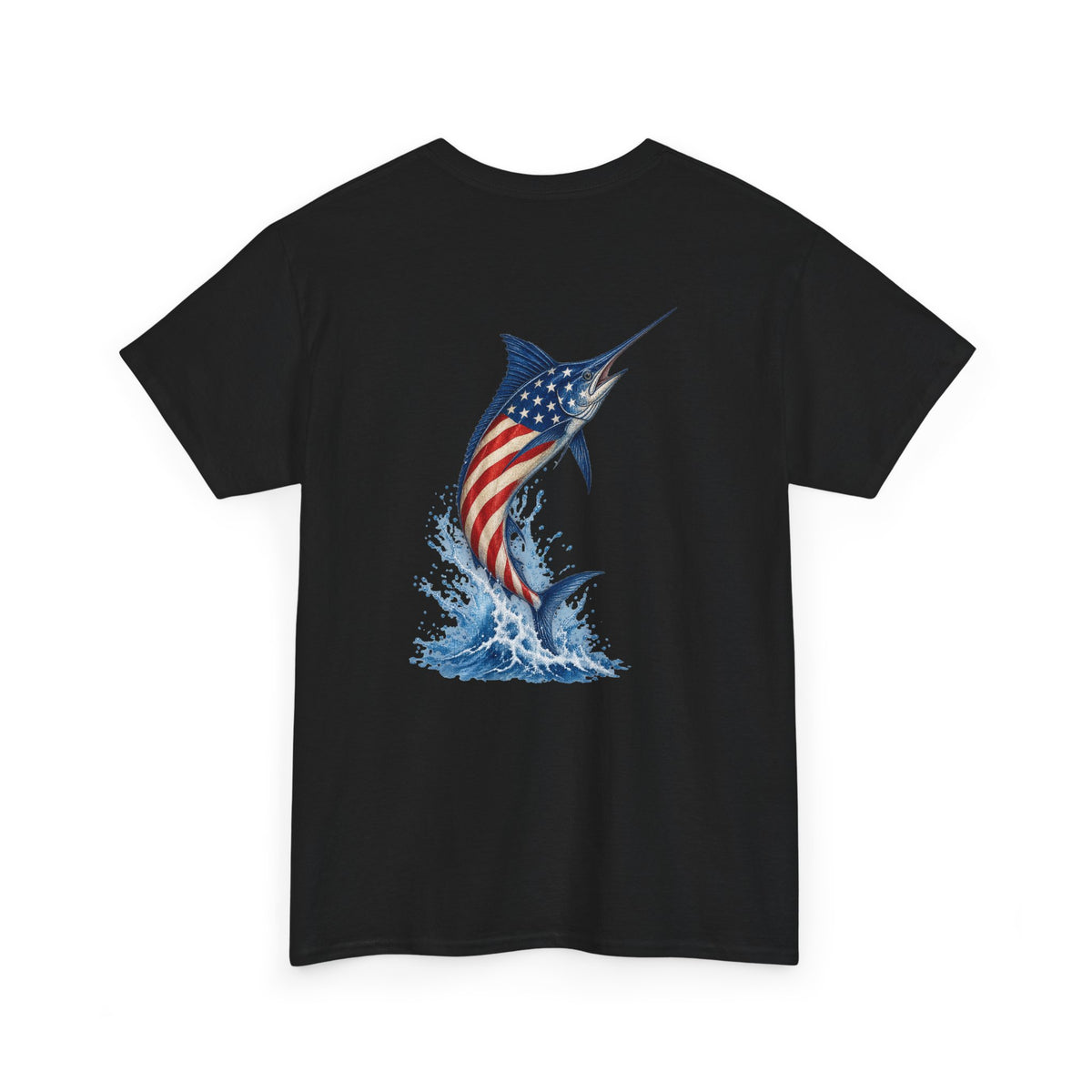 Stars & Stripes Marlin Heavy Cotton Tee
