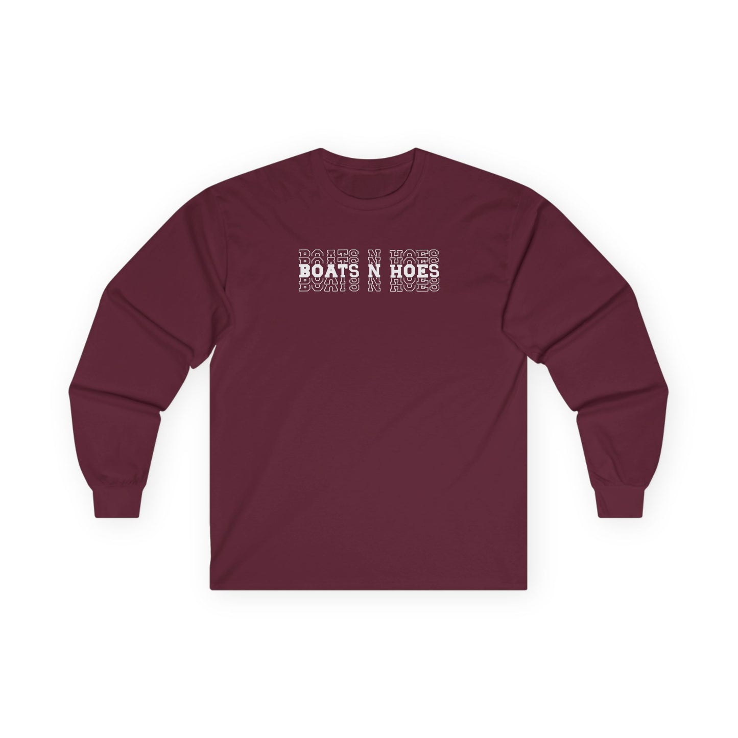 "Boats N Hoes" Heavy Cotton Long Sleeve