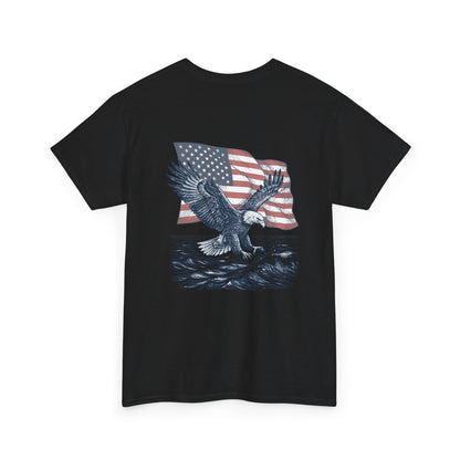 Patriotic Eagle Heavy Cotton Tee