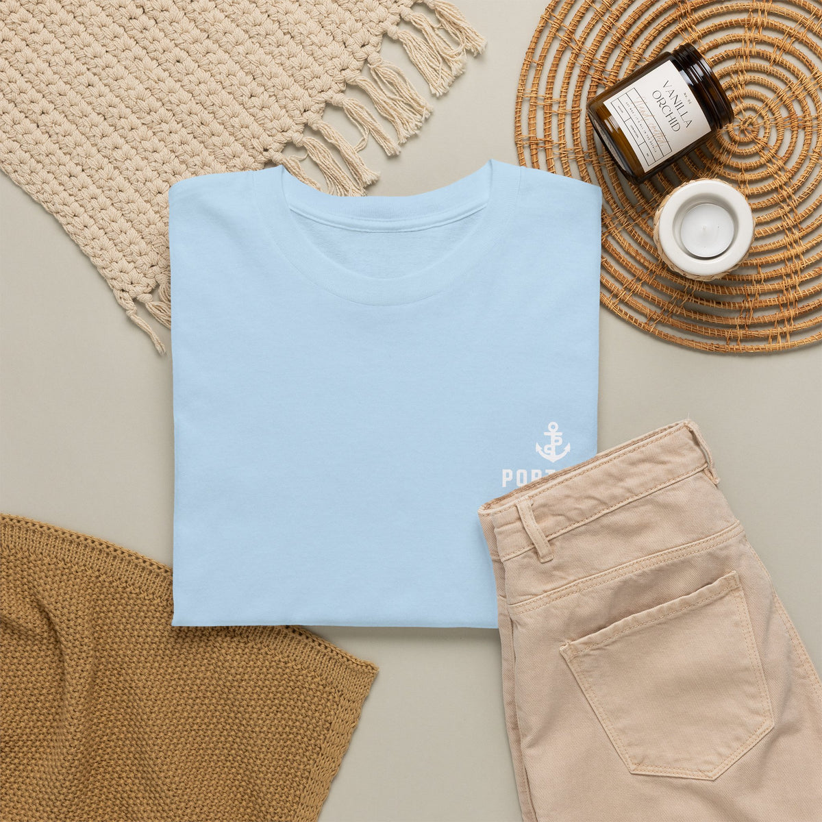 Here for the Booty Heavy Cotton Tee