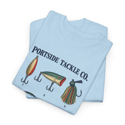 Portside Tackle Co. Lures Heavy Cotton Tee