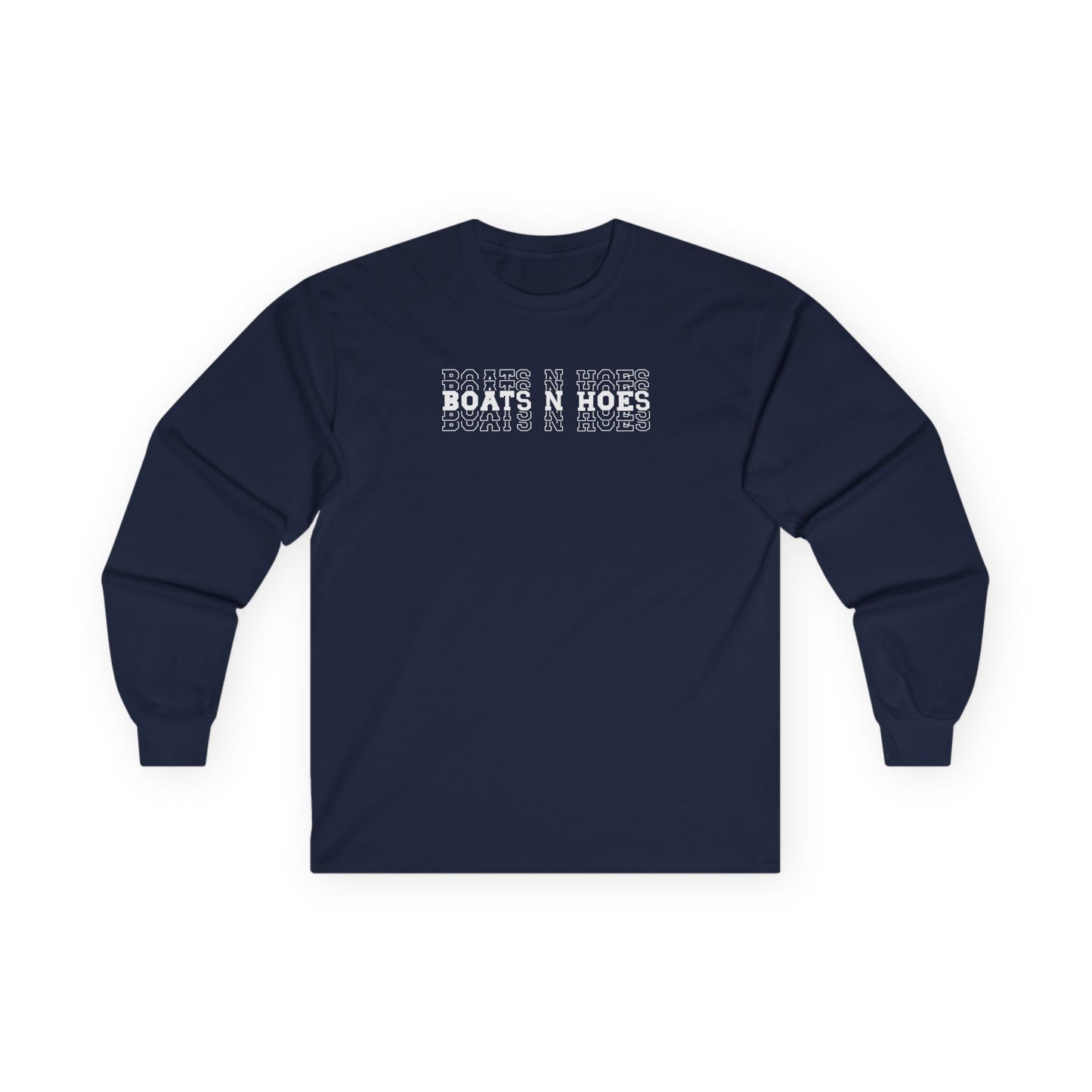 "Boats N Hoes" Heavy Cotton Long Sleeve