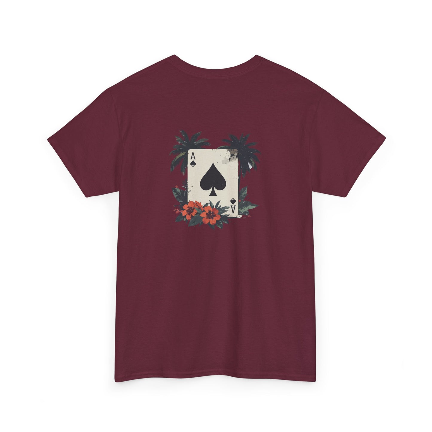 Ace of Spades Palm Tree Heavy Cotton Tee