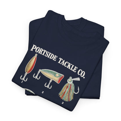 Portside Tackle Co. Lures Heavy Cotton Tee