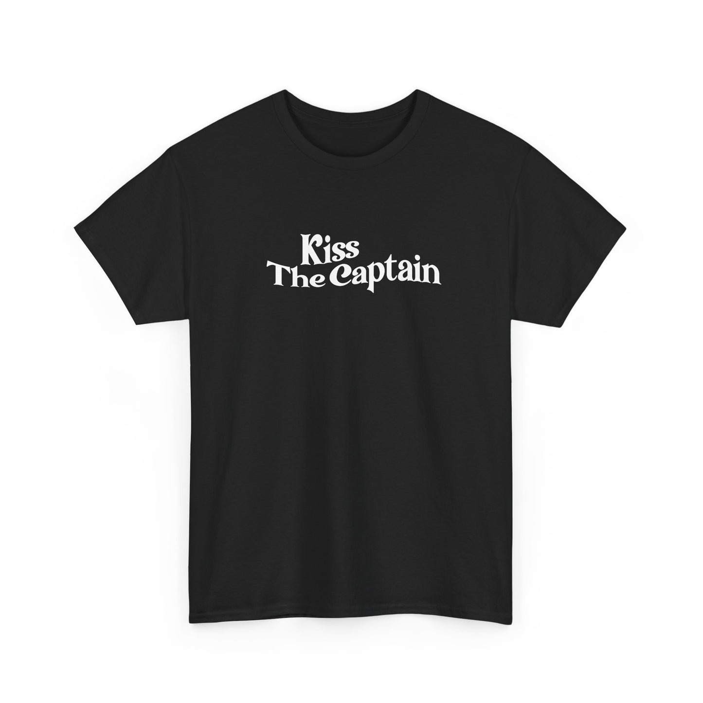 "Kiss The Captain" Heavy Cotton Tee