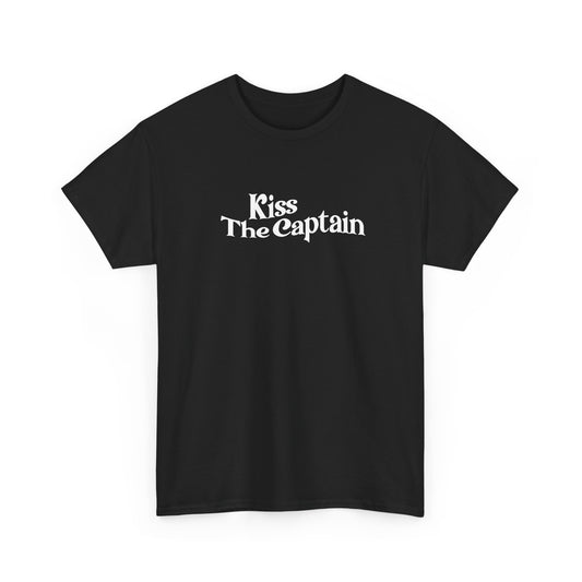 "Kiss The Captain" Heavy Cotton Tee