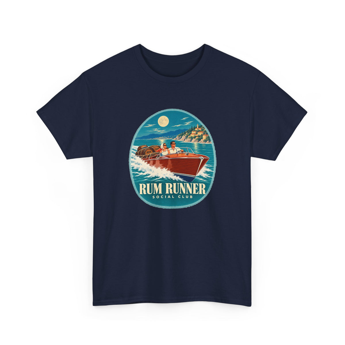 Rum Runner Social Club Heavy Cotton Tee