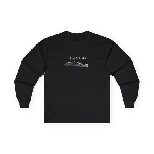 'Size Matters' Heavy Cotton Long Sleeve