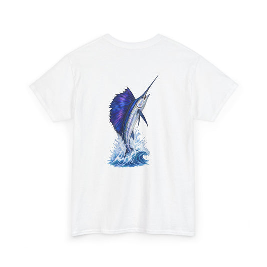 Sailfish Watercolor Heavy Cotton Tee