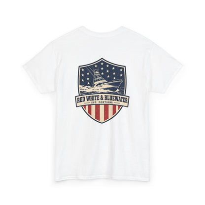 Red White & Bluewater Heavy Cotton Tee