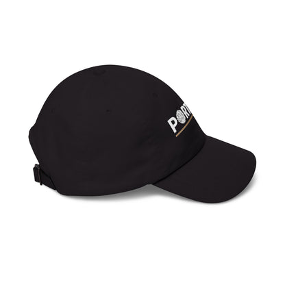 Portside Zebra Wordmark Embroidered Dad Cap