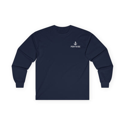 Floral Logo Heavy Cotton Long Sleeve