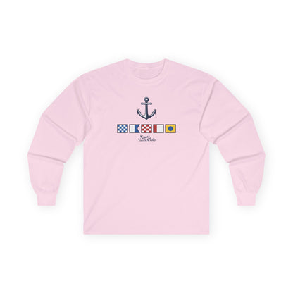 Nautical "Nauti Yacht Club" Long Sleeve
