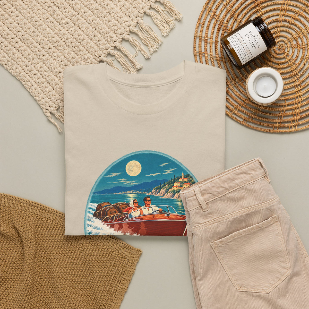 Rum Runner Social Club Heavy Cotton Tee