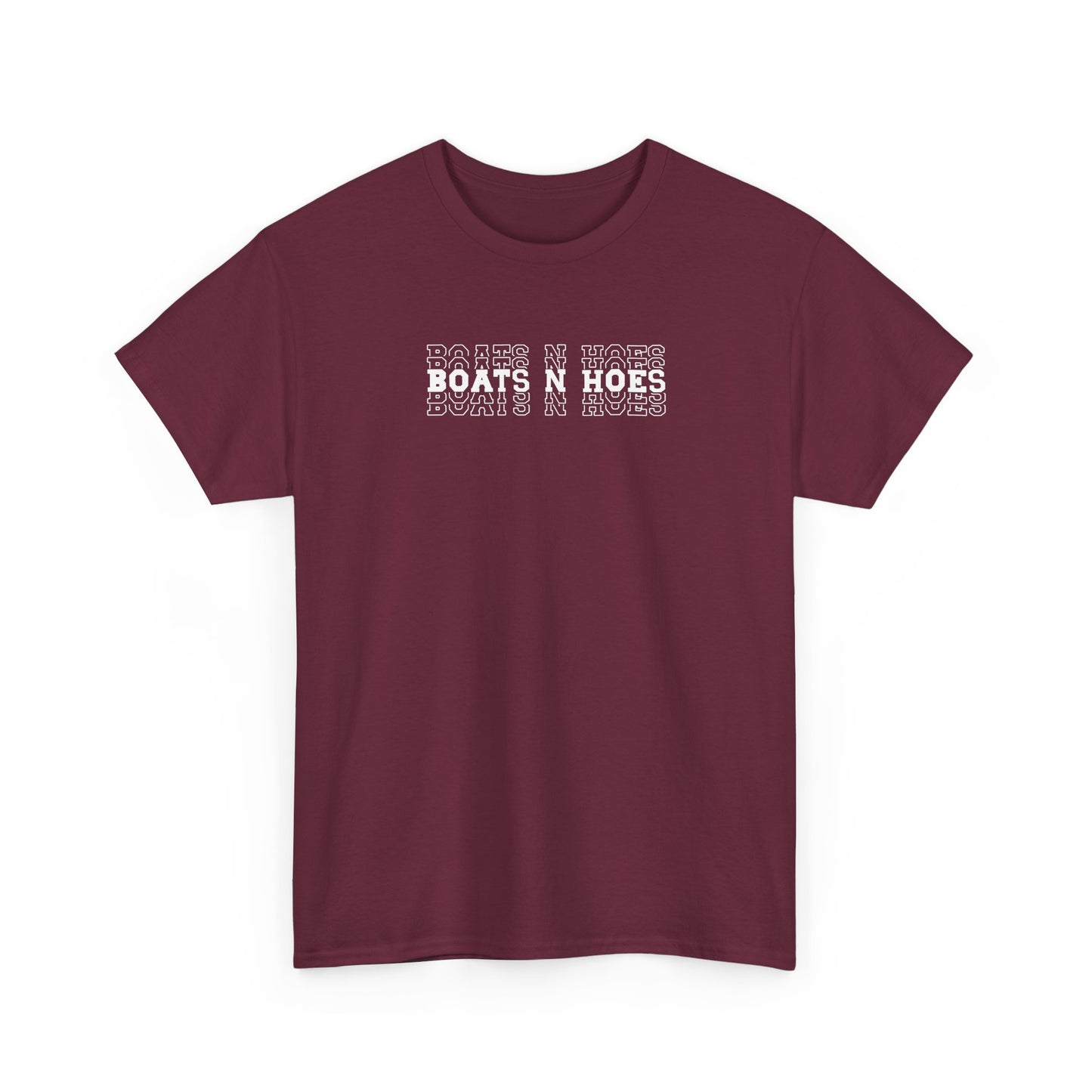 "Boats N Hoes" Heavy Cotton Tee