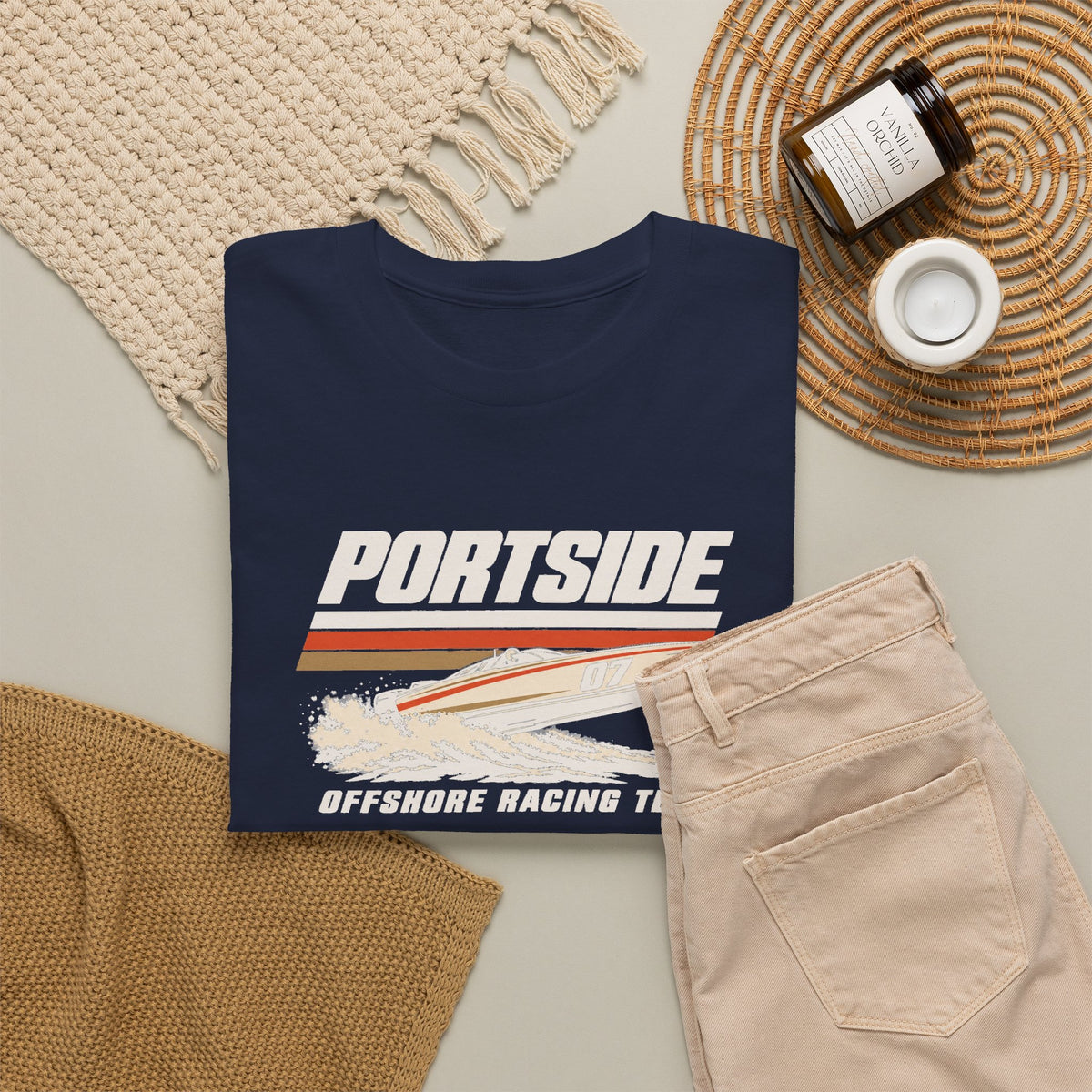 Portside Offshore Racing Team Heavy Cotton Tee