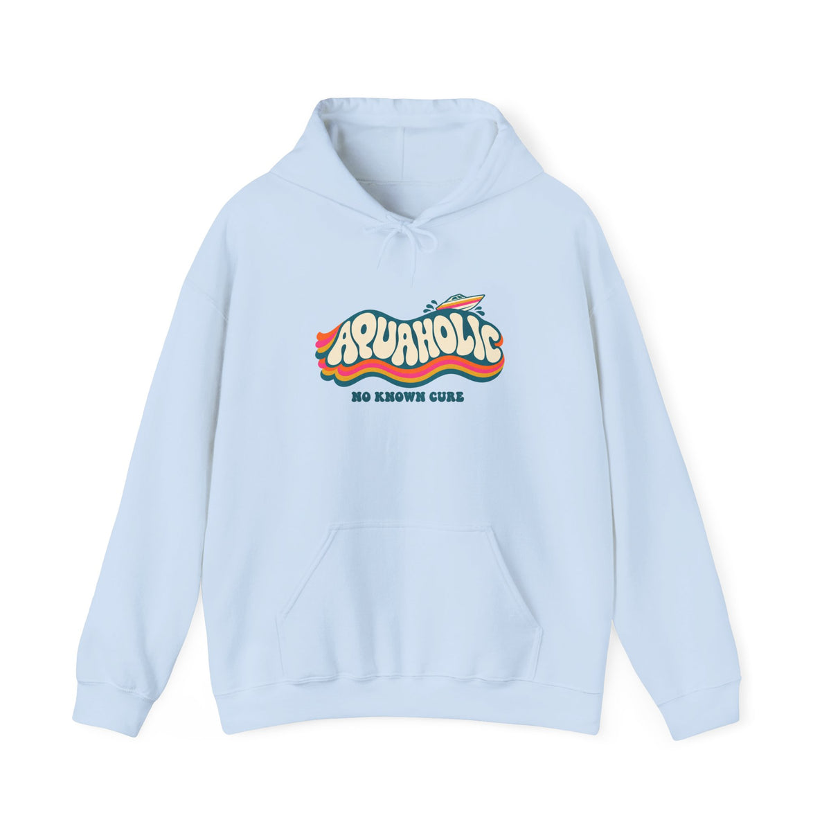 Aquaholic Heavy Blend Hoodie