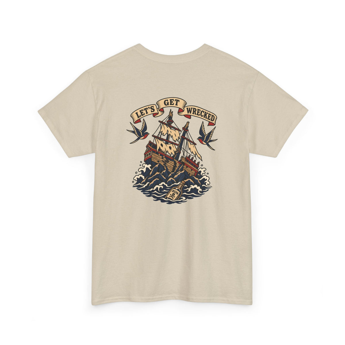 Let's Get Wrecked Heavy Cotton Tee